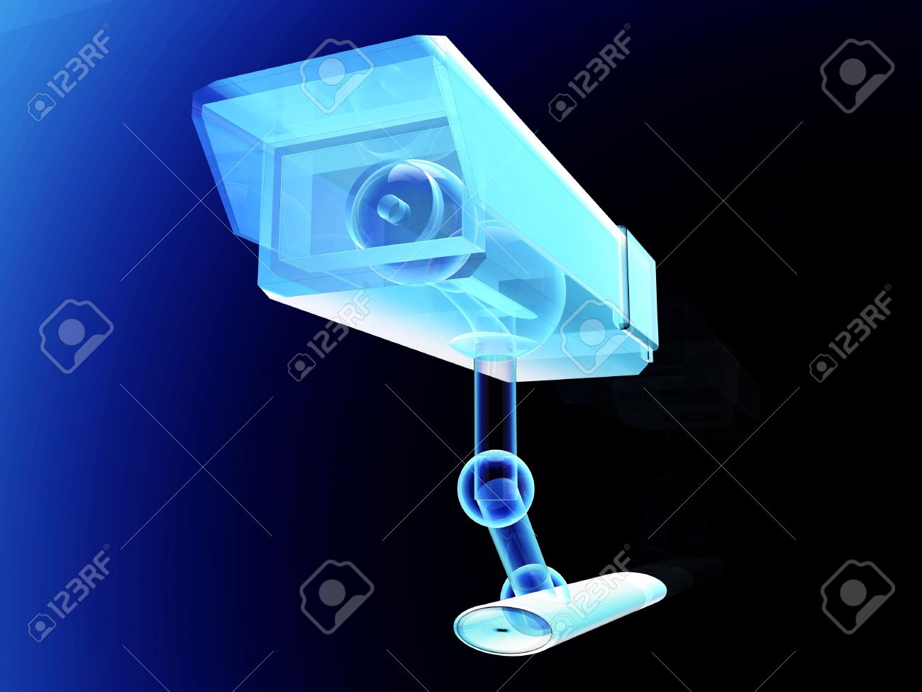 16576279-a-technical-cctv-surveillance-cam-drawing-stock-photo-security-camera