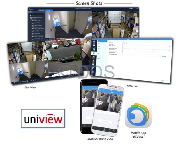 uniview-app-display