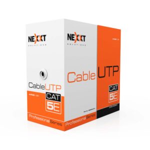 Cable Utp Solido Cm Cat6 Tipo Interior En Rollo 305 Mts Azul