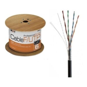 Cable F/Utp Cmx, Cat6,Planta Externa, En Bobina, 305Mts