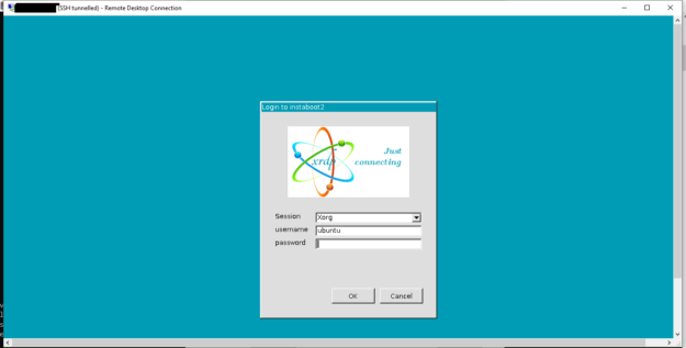 ssh-Tunelled-Remote-Desktop