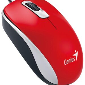 Mouse Usb Genius Dx-110 Rojo