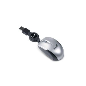MOUSE GENIUS MICRO TR USB SILVER RETRACTIL