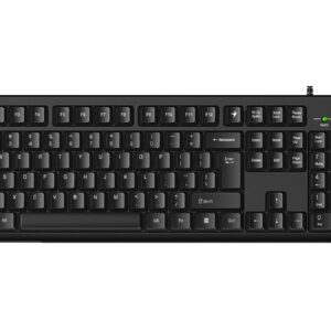 Teclado Genius Smart Kb-100 Usb Negro Resistente A Liquidos
