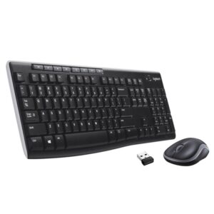 Combo Teclado Mouse Mk270 Logitech Español Inalámbrico