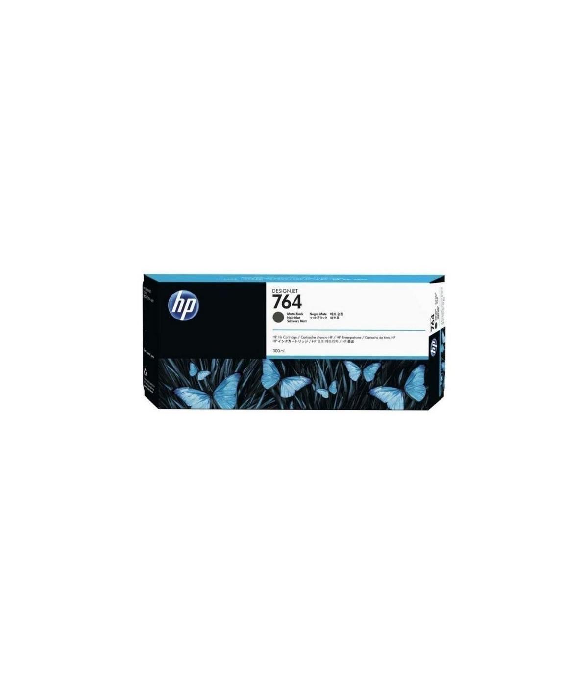 Cartucho De Tinta Designjet Hp Negro Mate 764 De 300 Ml - C1Q16A