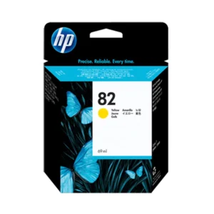 Cartucho De Tinta Hp 82 Designjet Amarillo De 69 Ml - C4913A