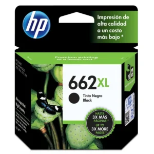 Cartucho De Tinta Hp 662xl Negra Original  - Cz105al