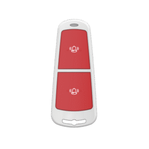 Botón de emergencia inalámbrico, RF,  bidireccional para panel Hikvision