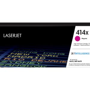 tóner HP 414X Magenta Alto Rendimiento LaserJet Original - W2023X
