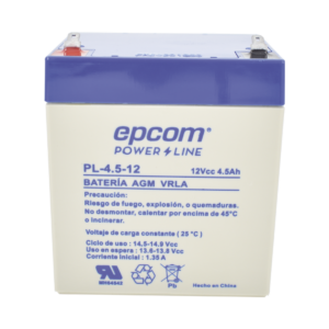 Bateria Epcom Pl4.5-12 De 12 Vdc A 4.5 Ah