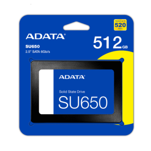 Disco sólido SSD interno Adata Ultimate SU650 ASU650SS-512GT-R 512GB