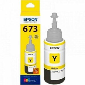 Tinta Epson EcoTank T673 Amarillo 70 ml - C13T67342A
