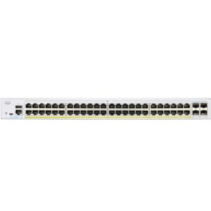 Conmutador inteligente Gigabit Ethernet de 48 puertos PoE con 4 puertos SFP Cisco - CBS250-48P-4G-NA