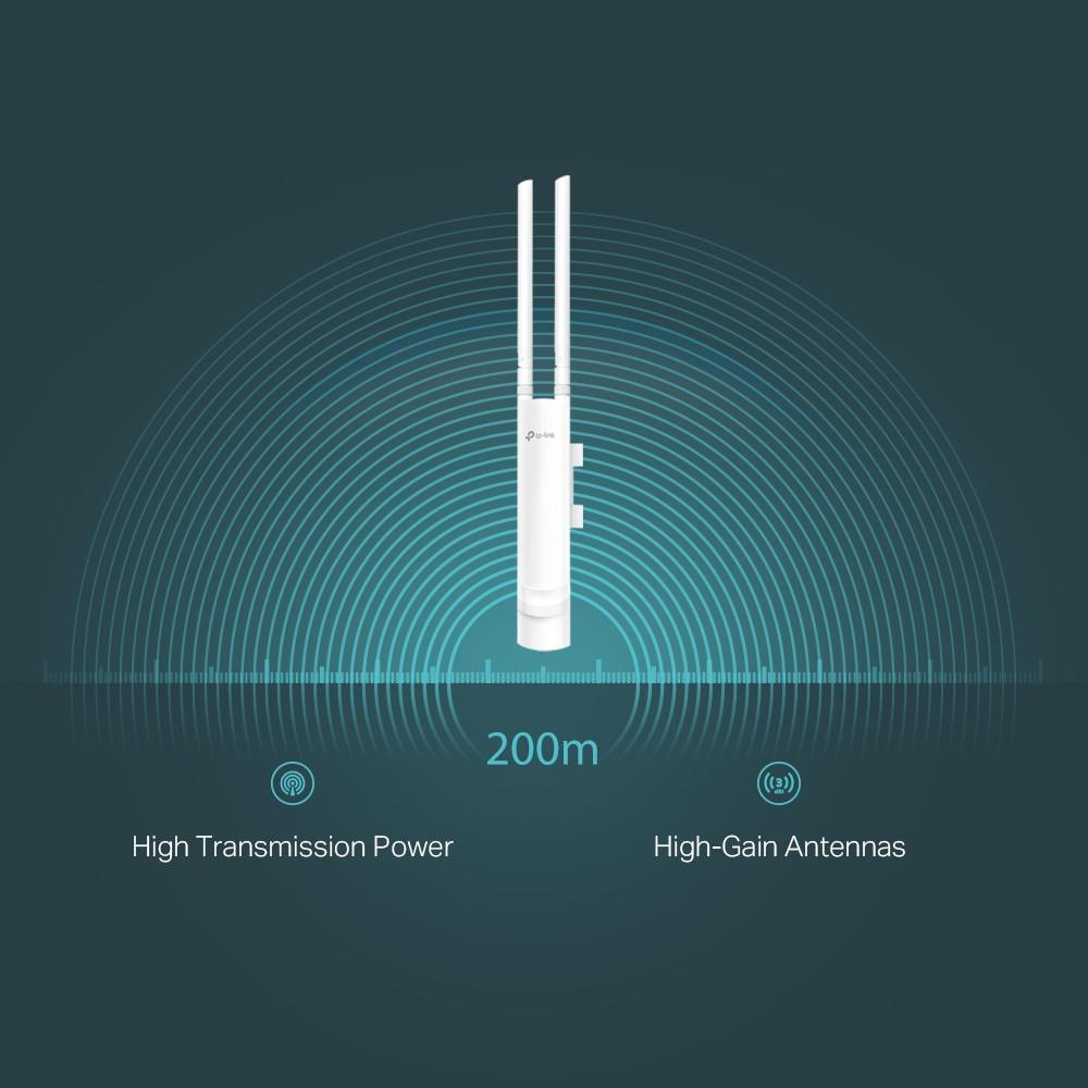 Acces Point Tp-Link Inalámbrico Para Exteriores Wi-Fi MIMO 2x2 - Imagen 2