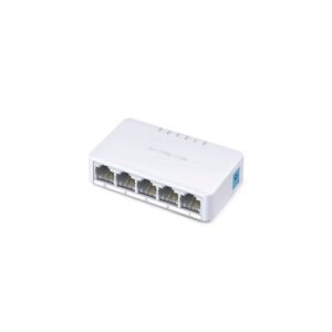 Switch MERCUSYS 5 puertos 10/100 No Adminstrable - MS105