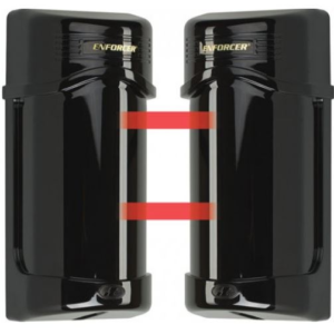 Barrera Fotoeléctrica De Doble Haz 90M Exterior, 180M Interior