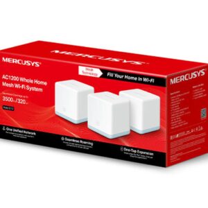 Router Mercusys Wifi De Malla, Ac1200 Mbps Paquete Por 3 Unidades