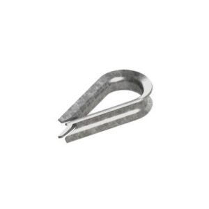 Guardacabo/Cuello/Rozadera Para Cable De 3/16pulg. En Acero