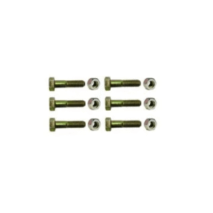 Paquete de 6 Tornillos y Tuercas de Acero Inoxidable de 3/8pulg x 2pulg torres EPCOM - TORN-TZ35/45G