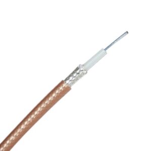 Cable Rg142Bu con blindaje de doble malla aislamiento de TFE teflón - metro