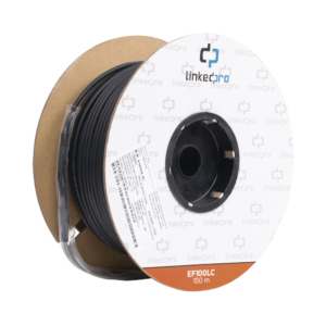 CARRETE DE FIBRA ÓPTICA MONOMODO CON CONECTORES LC-LC DUPLEX, REF