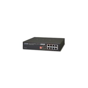 Switch PoE Planet de 8 Puertos 10/100/1000 Mbps- GSD-804P