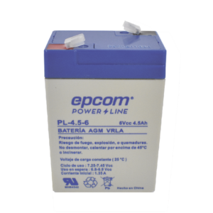 Bateria De 6 Vdc A 4.5 Ah Tecnología AGM-VRL