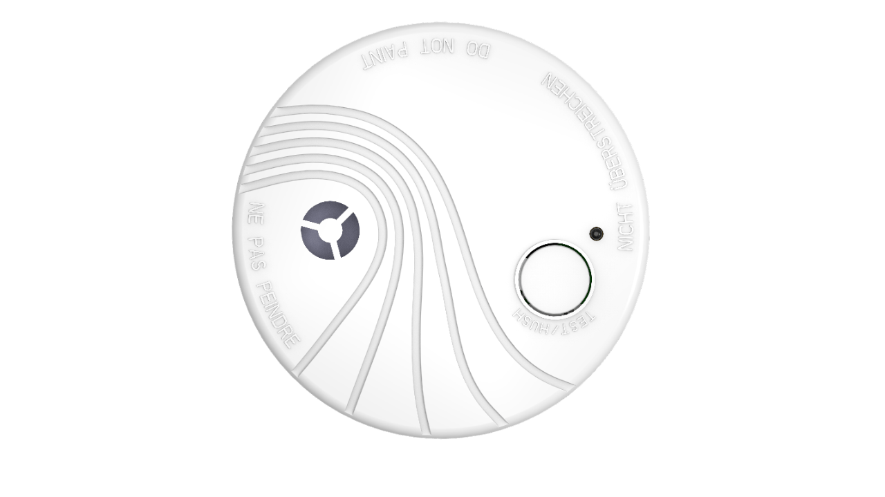 Detector De Humo Inalámbrico para Panel de Alarma HIKVISION - DSPDSMKSWB