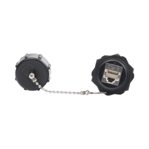 Jack Industrial Rj45 Categoría 6 Blindado, Ip67 (Waterproof)