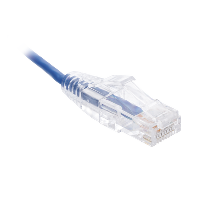 Cable De Parcheo Slim Utp Cat6 - 1.5 M Azul Diámetro Reducido - Imagen 2