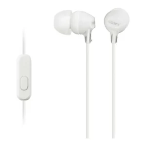 Audífonos in-ear Sony Mdr-Ex15Ap Color Blanco De Silicona - MDREX15APWZUC