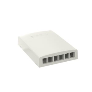 Caja De Montaje En Superficie Para 6 Módulos - NK6BXIW-AY