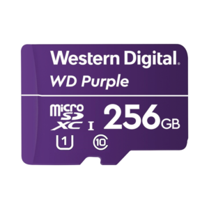 Memoria Microsd  256 Gb Purple, Especializada En Videovigilancia
