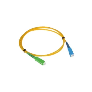 PATCH CORD DE FIBRA OPTICA MONOMODO SC-APC/SC-UPC 3.0M LSZH AMARILLO