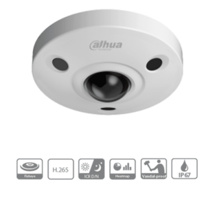 CÁMARA IP TIPO DOMO ANTIVANDÁLICO 6 MP, DIA/NOCHE REAL,IR LED 10M