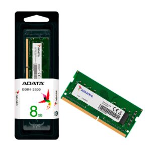 ADATA MEMORIA RAM PORTATIL DDR4 8GB BUS 3200 MODELO: AD4S32008G22