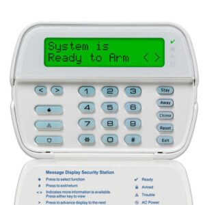 TECLADO LCD INGLES con indicadores led - PK5500L1