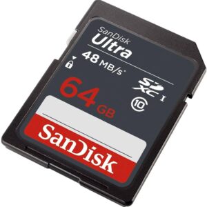 MEMORIA SD 64GB ULTRA CLASS 10 - 48MB/S