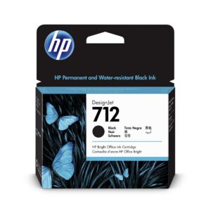 CARTUCHO DE TINTA DESIGNJET HP 712 DE 80 ML NEGRO - 3ED71A