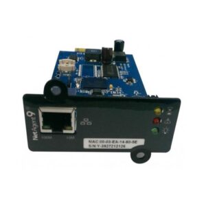 TARJETA DE RED TARJETA DE RED SNMP V3; PROTOCOLOS MODBUS, USB, RS485