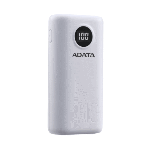 Batería portátil de 10.000 mAh Adata USB-A y USB-C - AP10000QCD-DGT-CWH