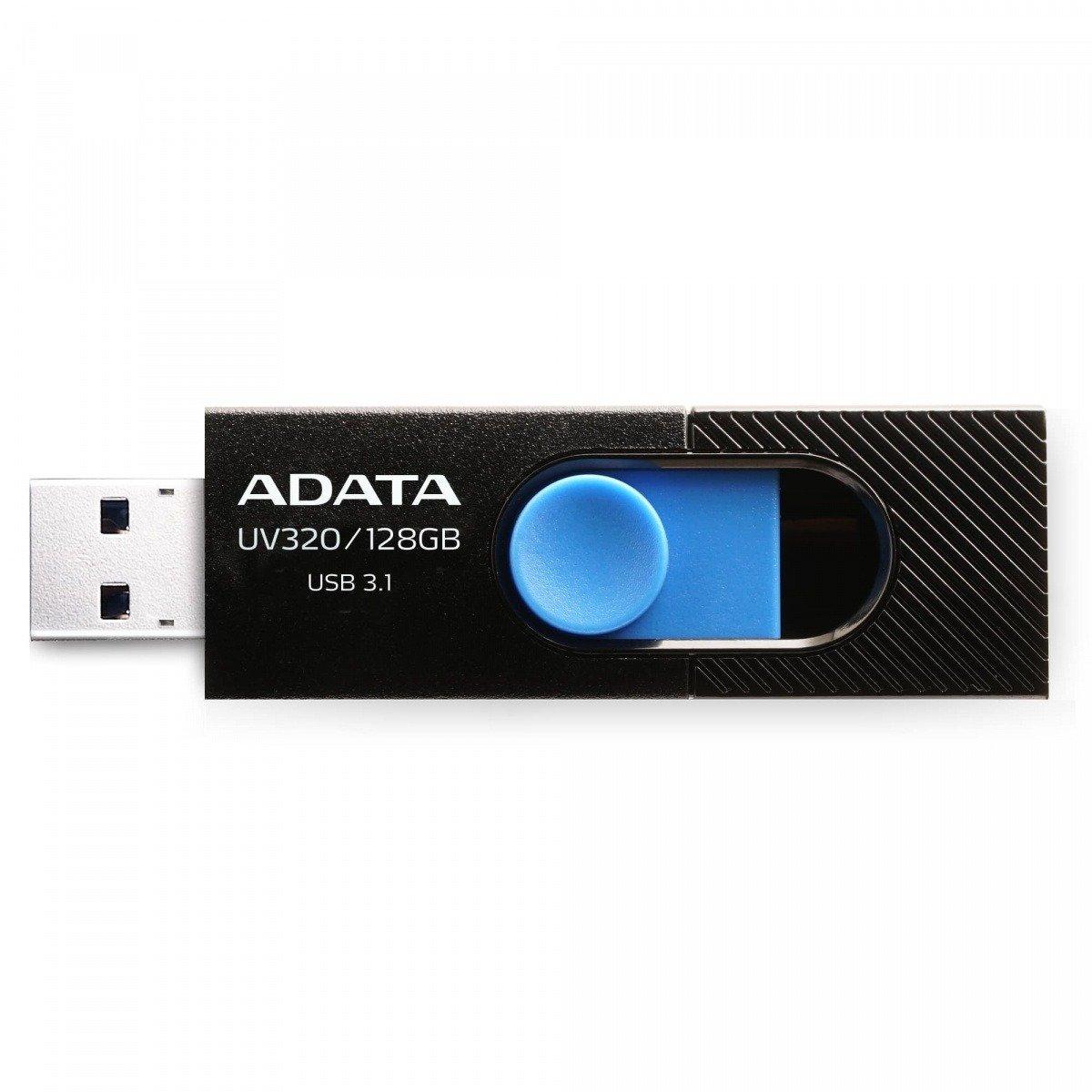 MEMORIA USB 3.2 UV320 128GB NEGRA/AZUL - AUV320-128G-RBKBL