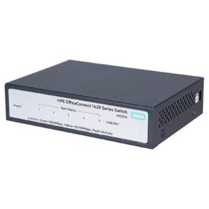 SWITCH GIGABIT ETHERNET HPE 5 RJ-45 GBE 10/100/1000 MBPS - JH327A