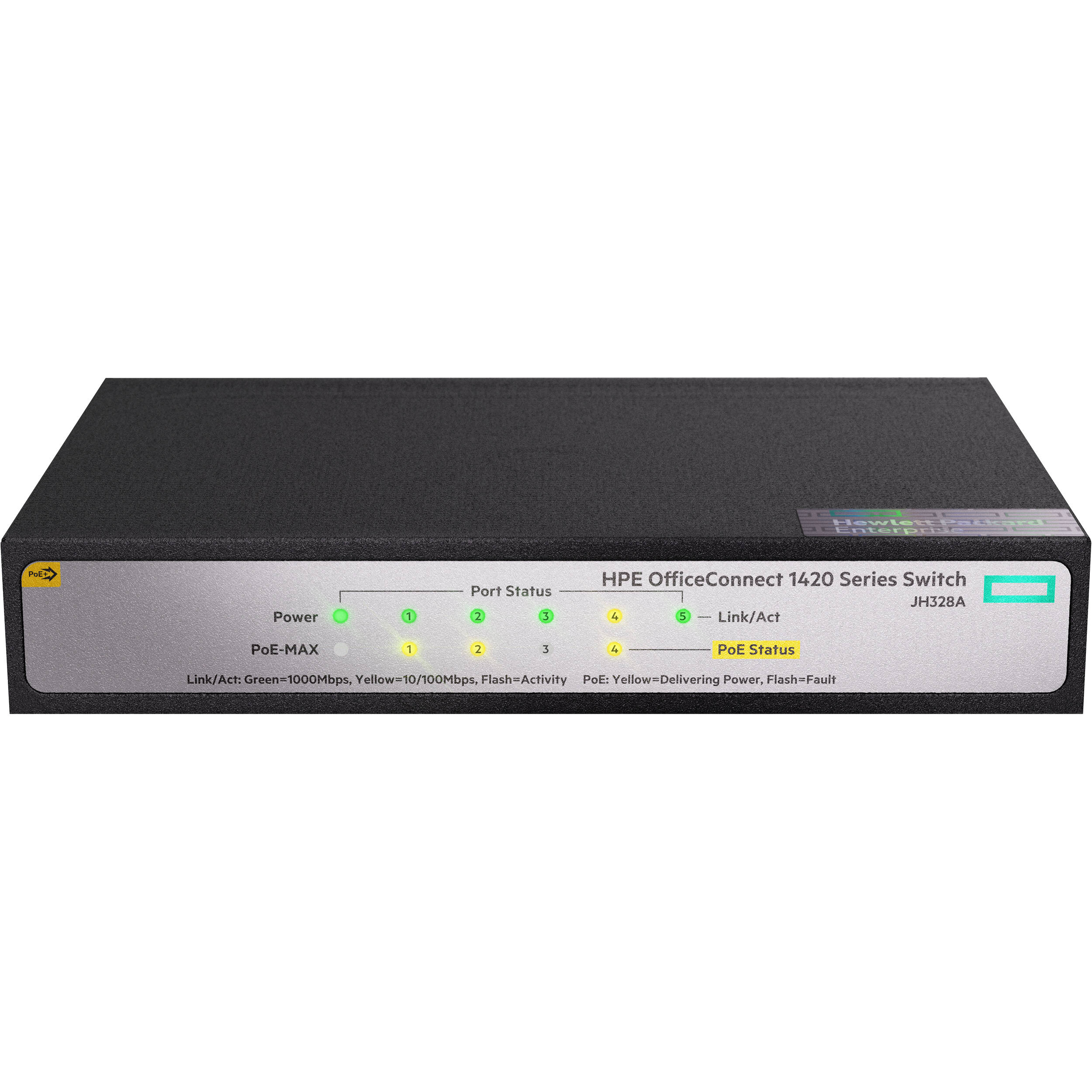 Conmutador HPE OfficeConnect 1420 5G PoE+ - JH328A