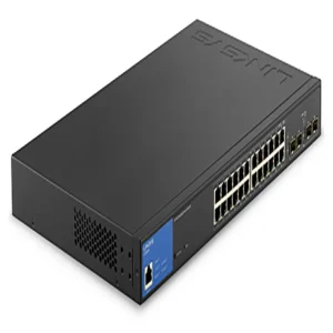 SWITCH LINKSYS ADMINISTRABLE DE 24 PUERTOS GIGABIT -LGS328PC