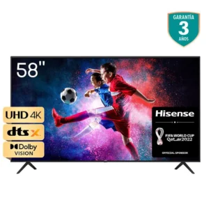 TeleVisor de 58pulg LED UHD 4K HISENSE SMART TV - 58A6GA