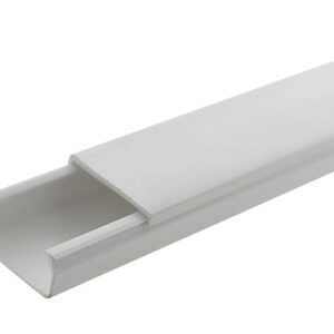 CANALETA BLANCA DE PVC 20 X 10 MM - TMK-1020-SD