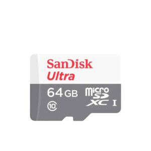 MEMORIA MICRO SD 64GB + ADAPTARDOR PARA SD 100MB/S - SDSQUNR-064G-GN3MA