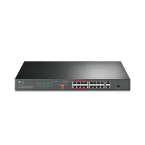 Switch no administrable de 16 puertos de 10/100 Mbps y 2 puertos Gigabit - TL-SL1218P